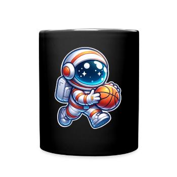 Astronaute de basket-ball - Mug uni - noir - Devant