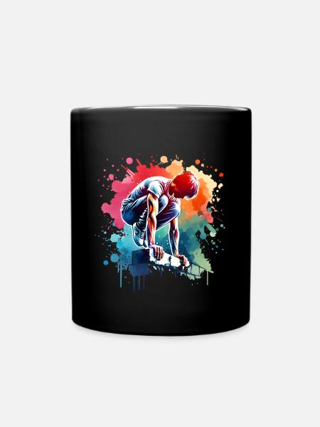 Parkour - Mug uni - noir