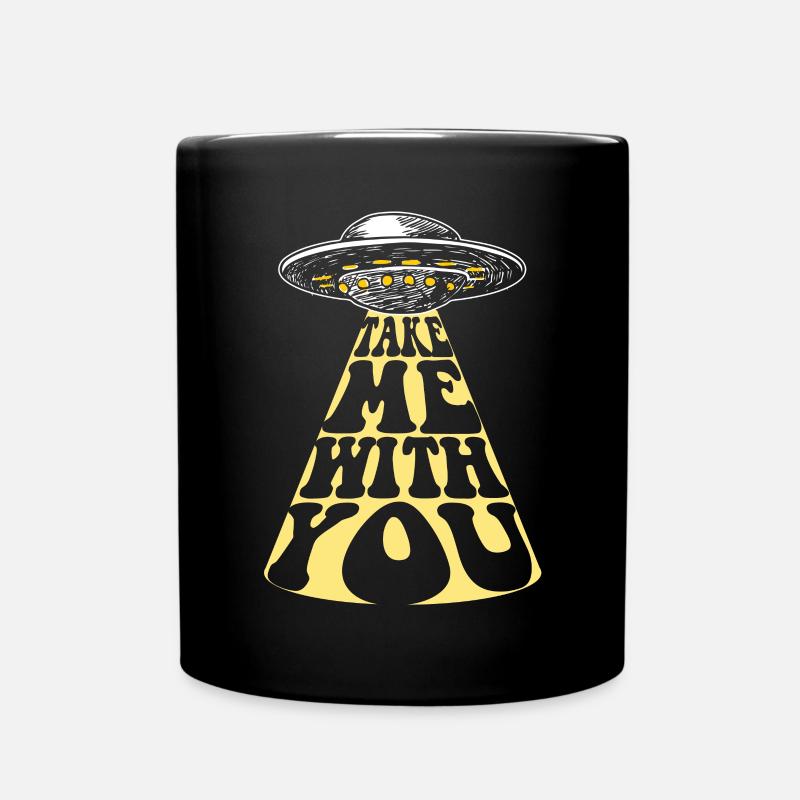 OVNI extraterrestre Galaxie extraterrestre Geschnek - Mug uni - noir