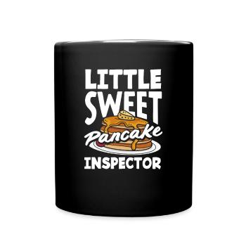 Funny Pancake Lover Gift - Full Colour Mug - black - Front
