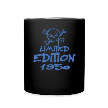 Edition Limitée 1950 Anniversaire Né 1950 - Mug uni - noir - Devant