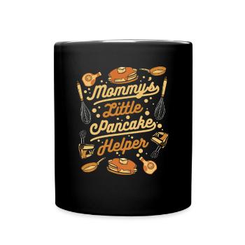 Recettes d’aide aux petites crêpes de maman Flapjack - Mug uni - noir - Devant