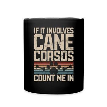 Cane Corso Gifts - Full Colour Mug - black - Front