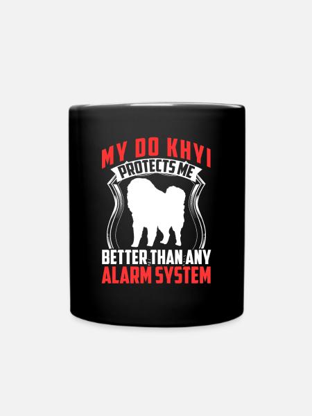 Do Khyi me protège Dogue du Tibet Dogue du Tibet - Mug uni - noir