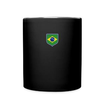 Brazil Brazil shirt Brazilian Rio de Janeirao - Full Colour Mug - black - Front