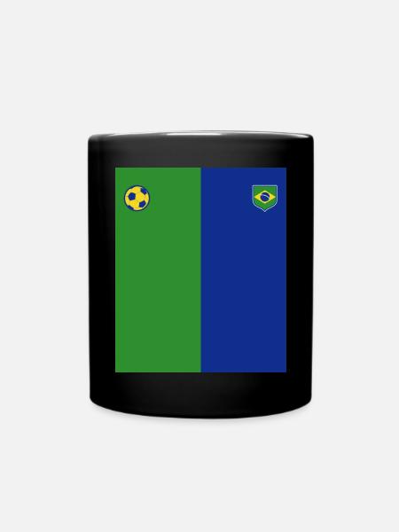 Brésil Brésil Maillot brésilien Rio de Janeiro - Mug uni - noir