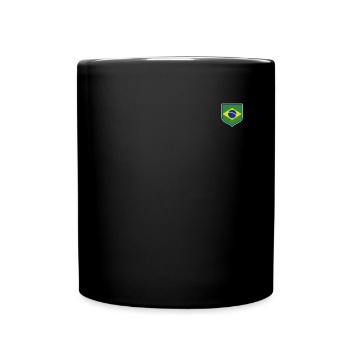 Brazil Brazil shirt Brazilian Rio de Janeirao - Full Colour Mug - black - Front