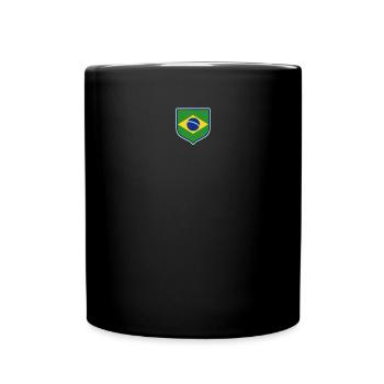 Brasilien Brazil shirt Brasilianer Rio de Janeirao - Tasse einfarbig - Schwarz - Vorne