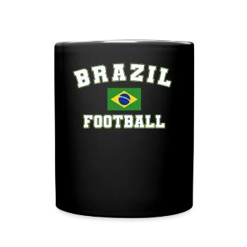 Brazil Brazil shirt Brazilian Rio de Janeirao - Full Colour Mug - black - Front