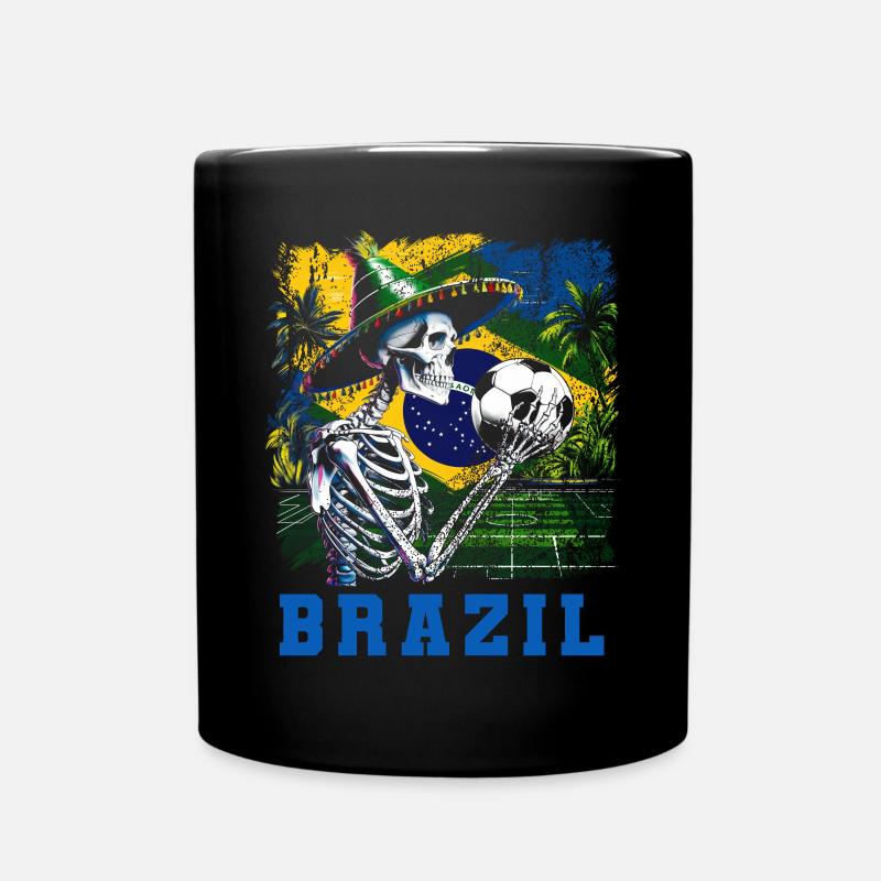 Brésil Brésil Maillot brésilien Rio de Janeiro - Mug uni - noir
