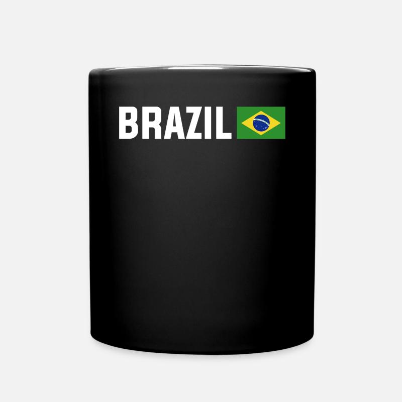 Brésil Brésil Maillot brésilien Rio de Janeiro - Mug uni - noir