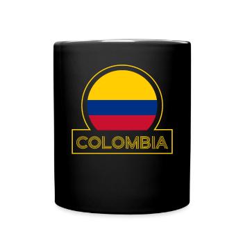 Colombia Colombia Medellin Holidays Bogota Cali - Full Colour Mug - black - Front