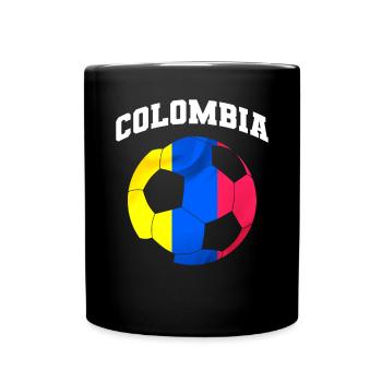 Kolumbien Colombia Medellin Urlaub Bogota Cali - Tasse einfarbig - Schwarz - Vorne
