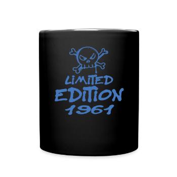Edition Limitée 1961 Anniversaire Né 1961 - Mug uni - noir - Devant