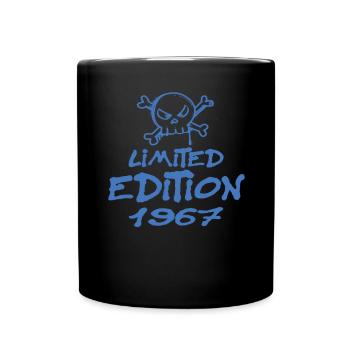 Edition Limitée 1967 Anniversaire Né 1967 - Mug uni - noir - Devant