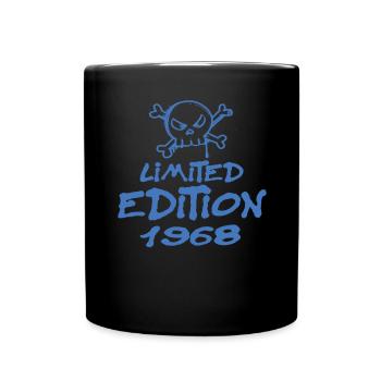 Limited Edition 1968 Birthday Born 1968 - Full Colour Mug - black - Front