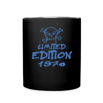 Edition Limitée 1970 Anniversaire Né 1970 - Mug uni - noir - Devant