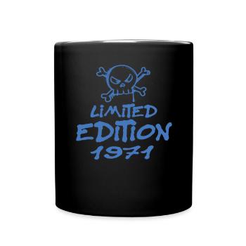 Edition Limitée 1971 Anniversaire Né 1971 - Mug uni - noir - Devant