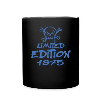 Edition Limitée 1975 Anniversaire Né 1975 - Mug uni - noir - Devant