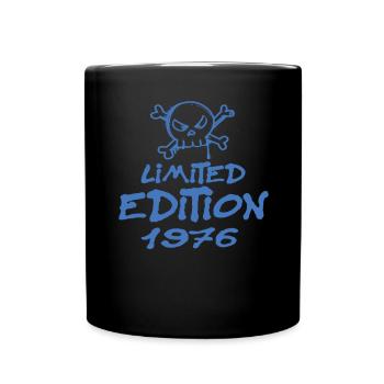 Edition Limitée 1976 Anniversaire Né 1976 - Mug uni - noir - Devant