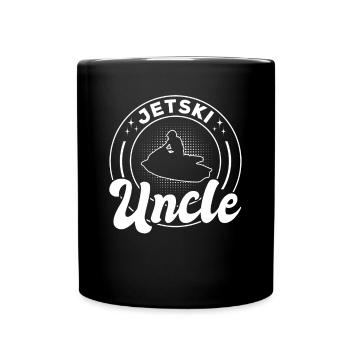 Jetski Uncle Jetski Driver Jetski Uncle Jetski - Tasse einfarbig - Schwarz - Vorne