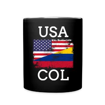Colombia Colombia Medellin Holidays Bogota Cali - Full Colour Mug - black - Front