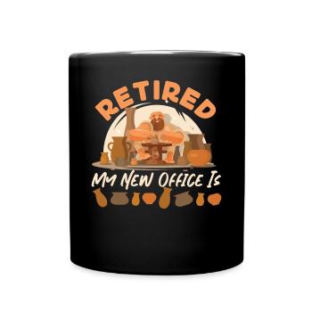 Poterie Céramiste Artiste Retraité Mon - Mug uni - noir - Devant