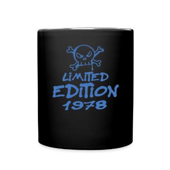 Edition Limitée 1978 Anniversaire Né 1978 - Mug uni - noir - Devant