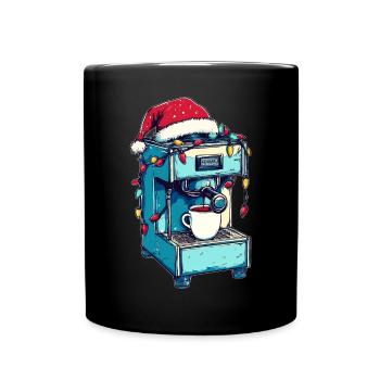 Barista Coffee Lover Machine à café - Mug uni - noir - Devant