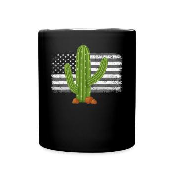 Mexico Mexico Mexican Gift Flag Football - Full Colour Mug - black - Front