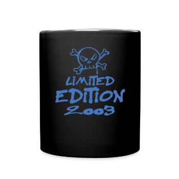 Limited Edition 2003 Geburtstag 2003 Geboren - Tasse einfarbig - Schwarz - Vorne