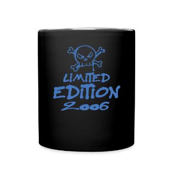 Limited Edition 2006 Geburtstag 2006 Geboren - Tasse einfarbig - Schwarz - Vorne