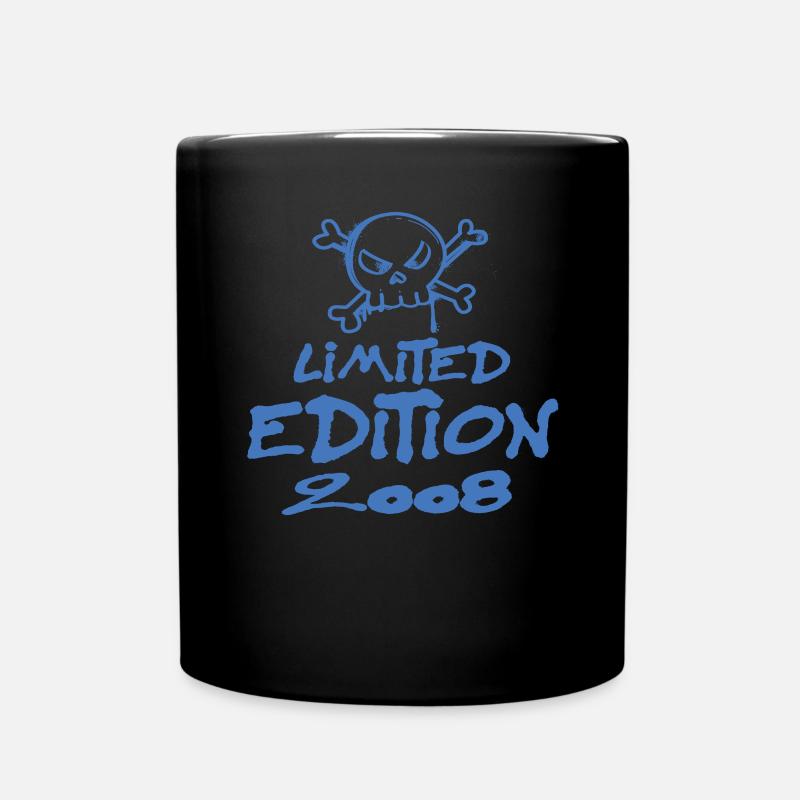 Limited Edition 2008 Geburtstag 2008 Geboren - Tasse einfarbig - Schwarz
