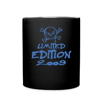 Limited Edition 2009 Geburtstag 2009 Geboren - Tasse einfarbig - Schwarz - Vorne