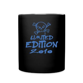 Limited Edition 2010 Birthday 2010 Born - Full Colour Mug - black - Front