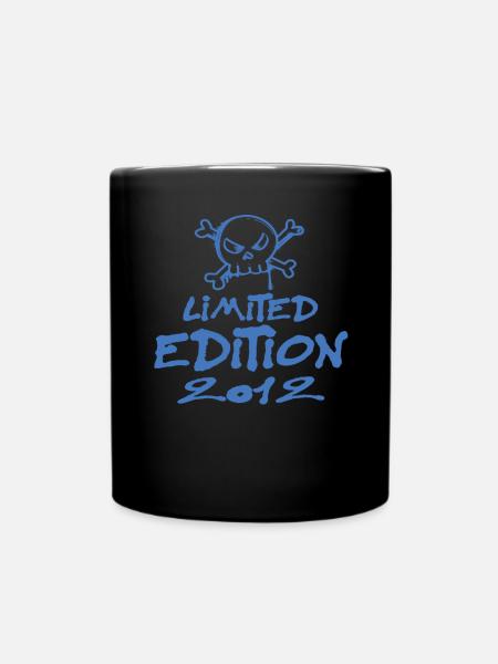 Limited Edition 2012 Geburtstag 2012 Geboren - Tasse einfarbig - Schwarz