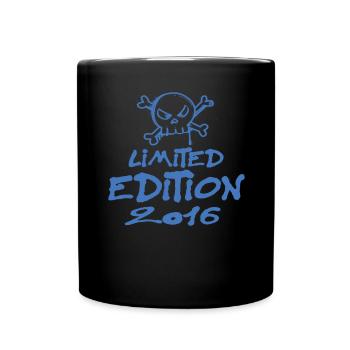 Limited Edition 2016 Geburtstag 2016 Geboren - Tasse einfarbig - Schwarz - Vorne