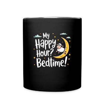 Funny Sleep Saying - Full Colour Mug - black - Front