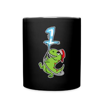Number 1 - Full Colour Mug - black - Front