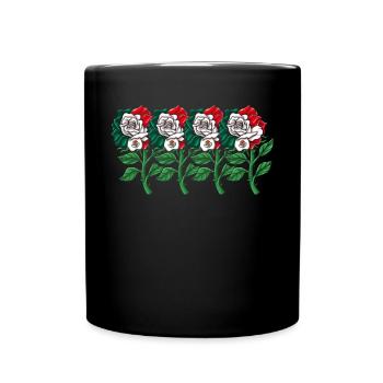 Mexique Mexique Cadeau mexicain Flag Football - Mug uni - noir - Devant