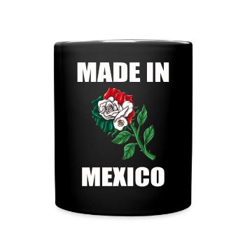 Mexique Mexique Cadeau mexicain Flag Football - Mug uni - noir - Devant