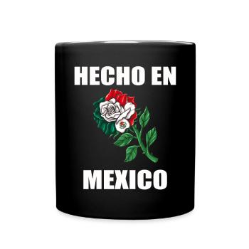 Mexique Mexique Cadeau mexicain Flag Football - Mug uni - noir - Devant