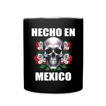 Mexique Mexique Cadeau mexicain Flag Football - Mug uni - noir - Devant