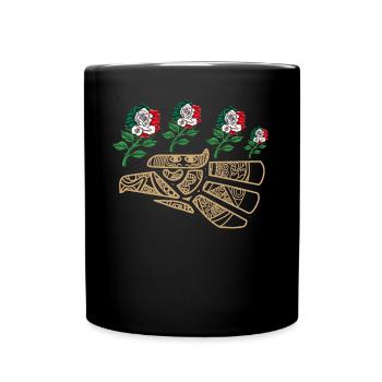 Mexique Mexique Cadeau mexicain Flag Football - Mug uni - noir - Devant
