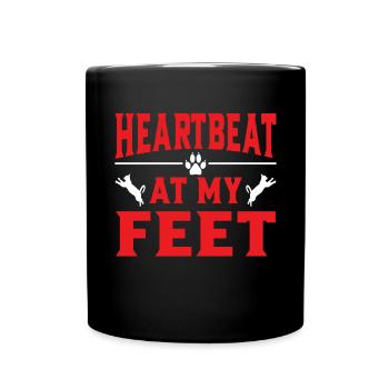 Cat Dad Gifts - Tasse einfarbig - Schwarz - Vorne