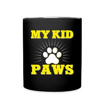 Cat Dad Gifts - Tasse einfarbig - Schwarz - Vorne