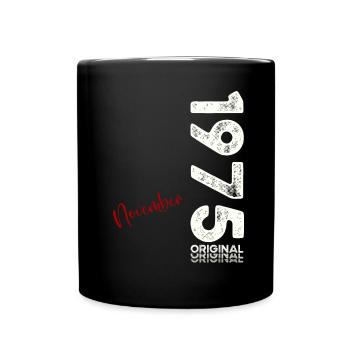 50e anniversaire Original Novembre 1975 Volume 75 - Mug uni - noir - Devant