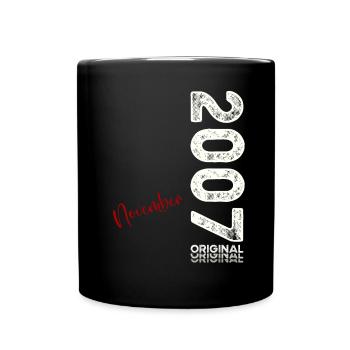 17th Birthday Legend November 2007 Volume 07 - Full Colour Mug - black - Front