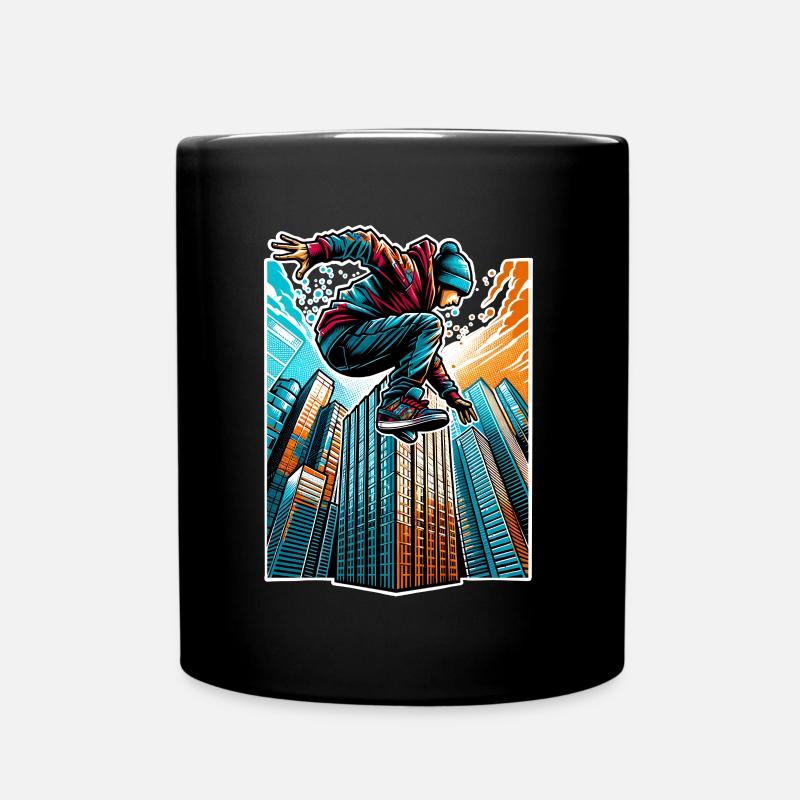 Parkour - Mug uni - noir