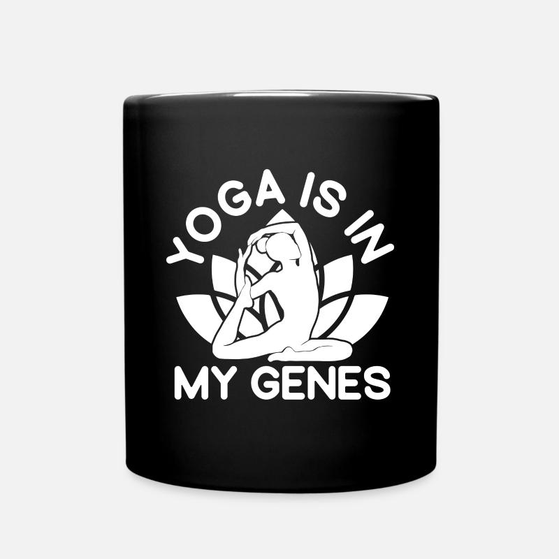 Pilates Enthusiasts Is In My Genes Pilates - Tasse einfarbig - Schwarz